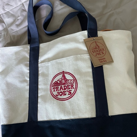 COPY - Large Trader Joe's Shopping Bag Tote - Picture 5 of 5